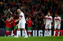 Hasil Playoff Kualifikasi Piala Dunia 2022 Portugal vs Turki: Amuk Os Navegadores
